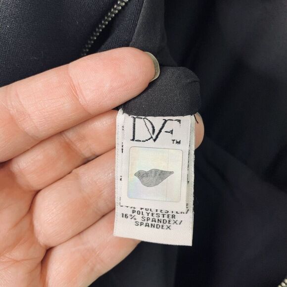 Diane Von Furstenberg Yvette Appliqué A-line Sheath Dress Womens Size 4 NWT $498 - Picture 15 of 16